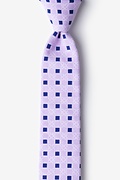 Jamaica Purple Skinny Tie Photo (0)