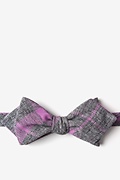 Kirkland Purple Diamond Tip Bow Tie Photo (0)
