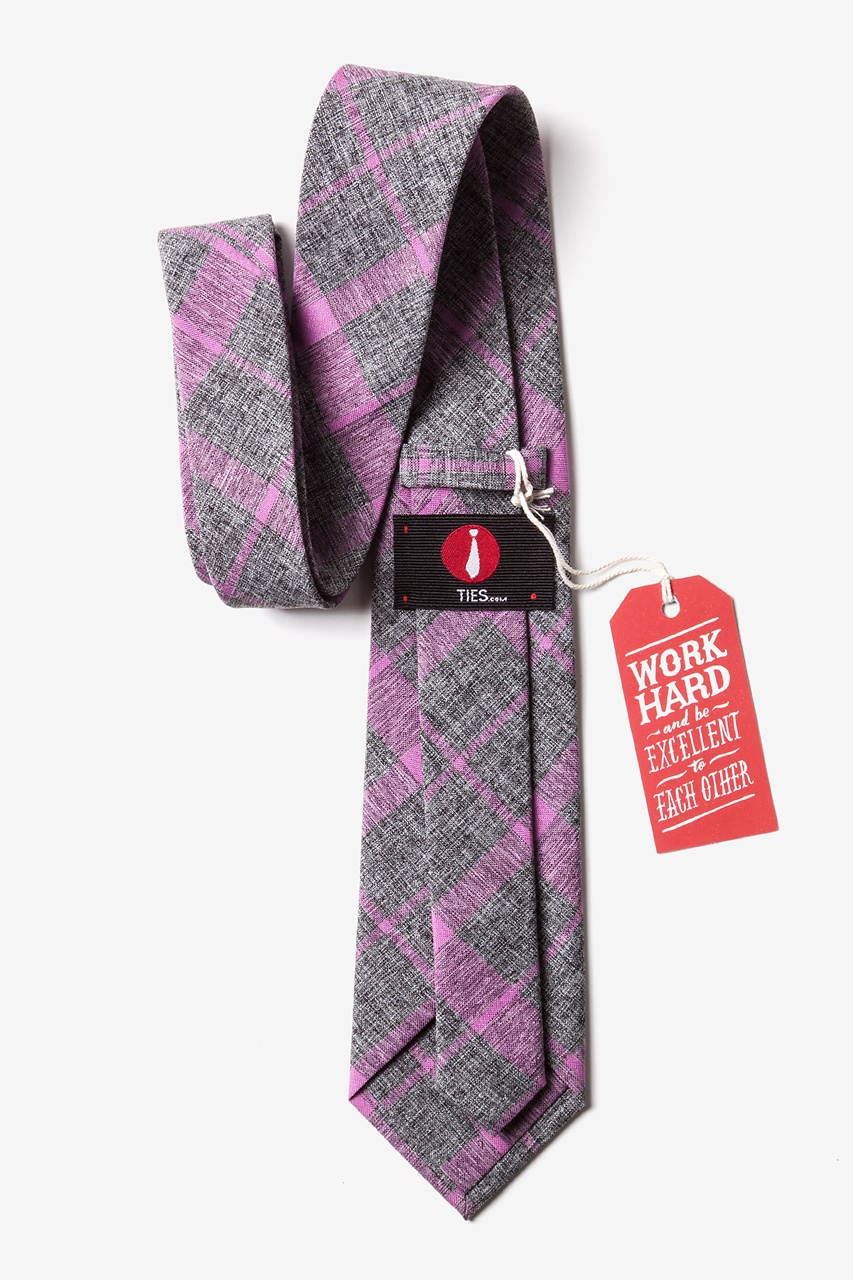 Kirkland Purple Extra Long Tie Photo (2)