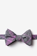 Kirkland Purple Self-Tie Bow Tie Photo (0)