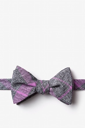_Kirkland Purple Self-Tie Bow Tie_