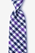 Lance Purple Extra Long Tie Photo (0)