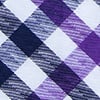 Purple Cotton Lance Skinny Tie