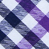 Purple Cotton Lance Skinny Tie