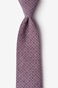 Nixon Purple Extra Long Tie Photo (0)