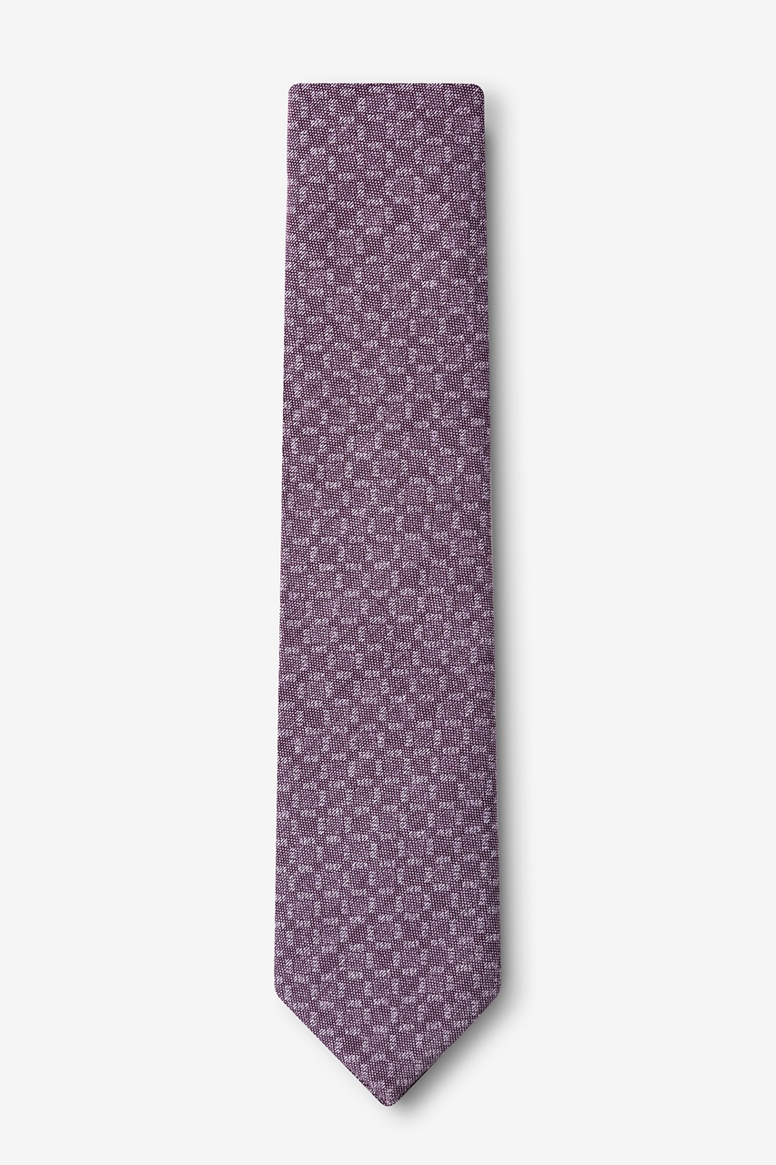 Nixon Purple Skinny Tie Photo (1)
