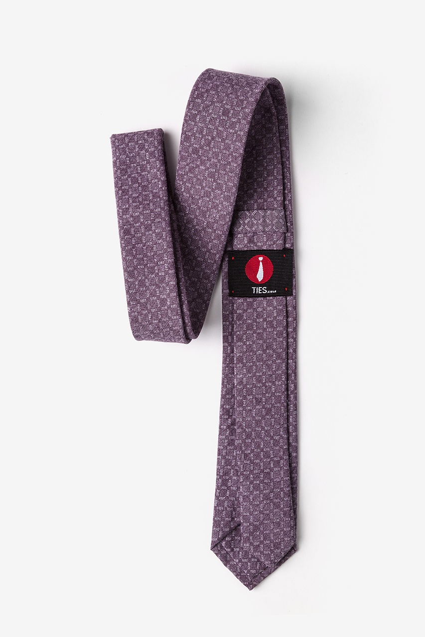 Nixon Purple Skinny Tie Photo (2)