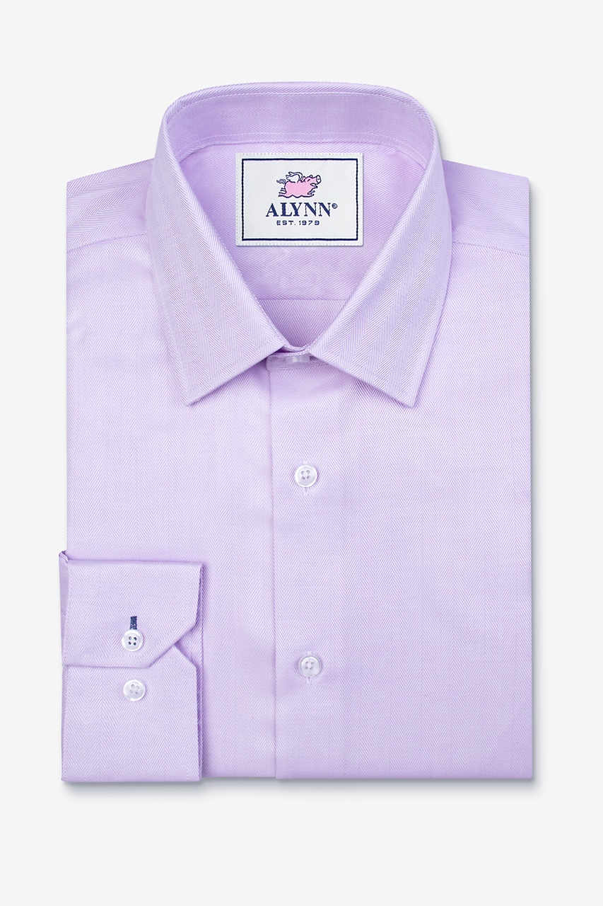 Shirts go with purple ties that What Color