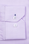Oliver Herringbone Purple Dress Shirt Photo (2)