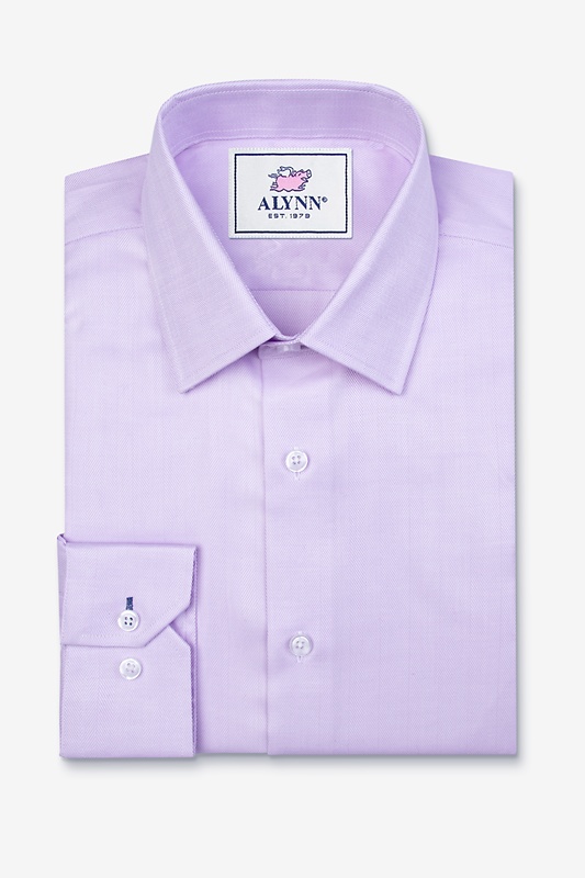 tony stark purple striped shirt