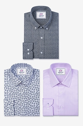 One of Each Purple Shirt Pack