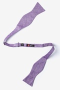 Purple Catalina Self-Tie Bow Tie Photo (1)