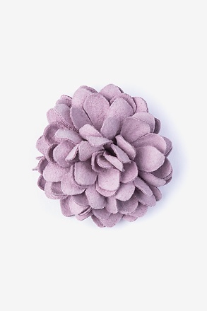 _Chrysanthemum Purple Lapel Pin_