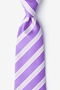 Purple Microfiber Jefferson Stripe