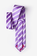 Jefferson Stripe Purple Extra Long Tie Photo (1)