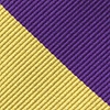 Purple Microfiber Purple & Gold Stripe