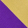 Purple Microfiber Purple & Gold Stripe