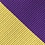 Purple Microfiber Purple & Gold Stripe Tie