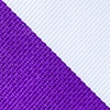 Purple Microfiber Purple & White Stripe