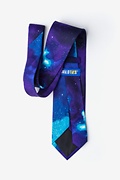 The Cosmos Purple Extra Long Tie Photo (1)