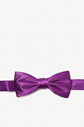 Purple Plum Bow Tie For Boys