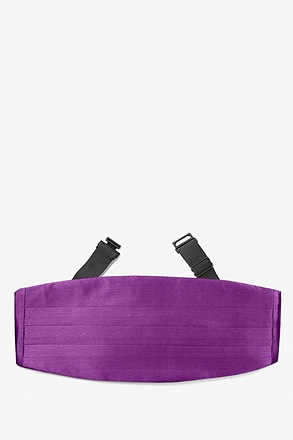 _Purple Plum Cummerbund_