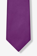 Purple Plum Extra Long Tie Photo (4)