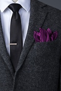 Purple Plum Pocket Square Photo (2)