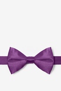 Purple Plum Pre-Tied Bow Tie Photo (0)
