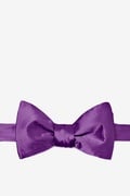 Purple Plum Self-Tie Bow Tie Photo (0)