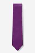 Purple Plum Skinny Tie Photo (1)