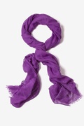 Raining Rhinestones Purple Scarf Photo (0)