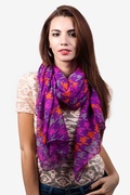 Purple Veronica Scarf Photo (1)