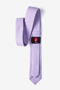 Purple Chamberlain Check Skinny Tie Photo (2)