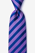Bandon Purple Extra Long Tie Photo (0)
