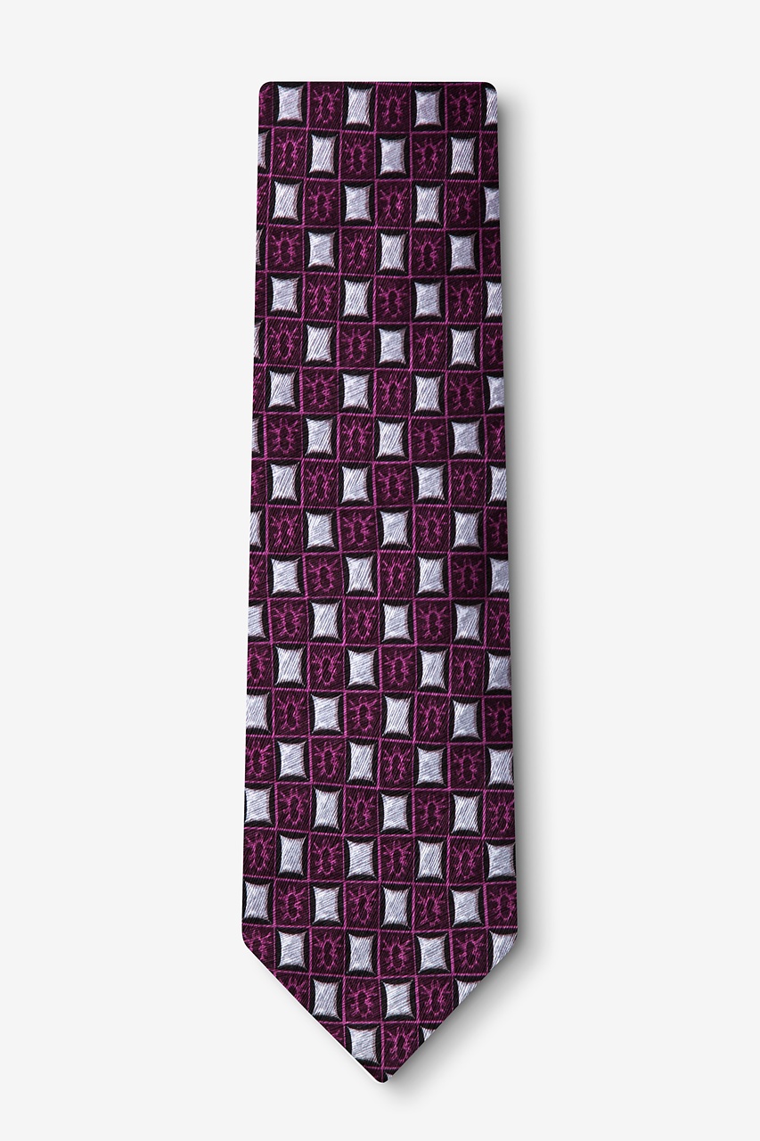Bed Bugs Purple Tie