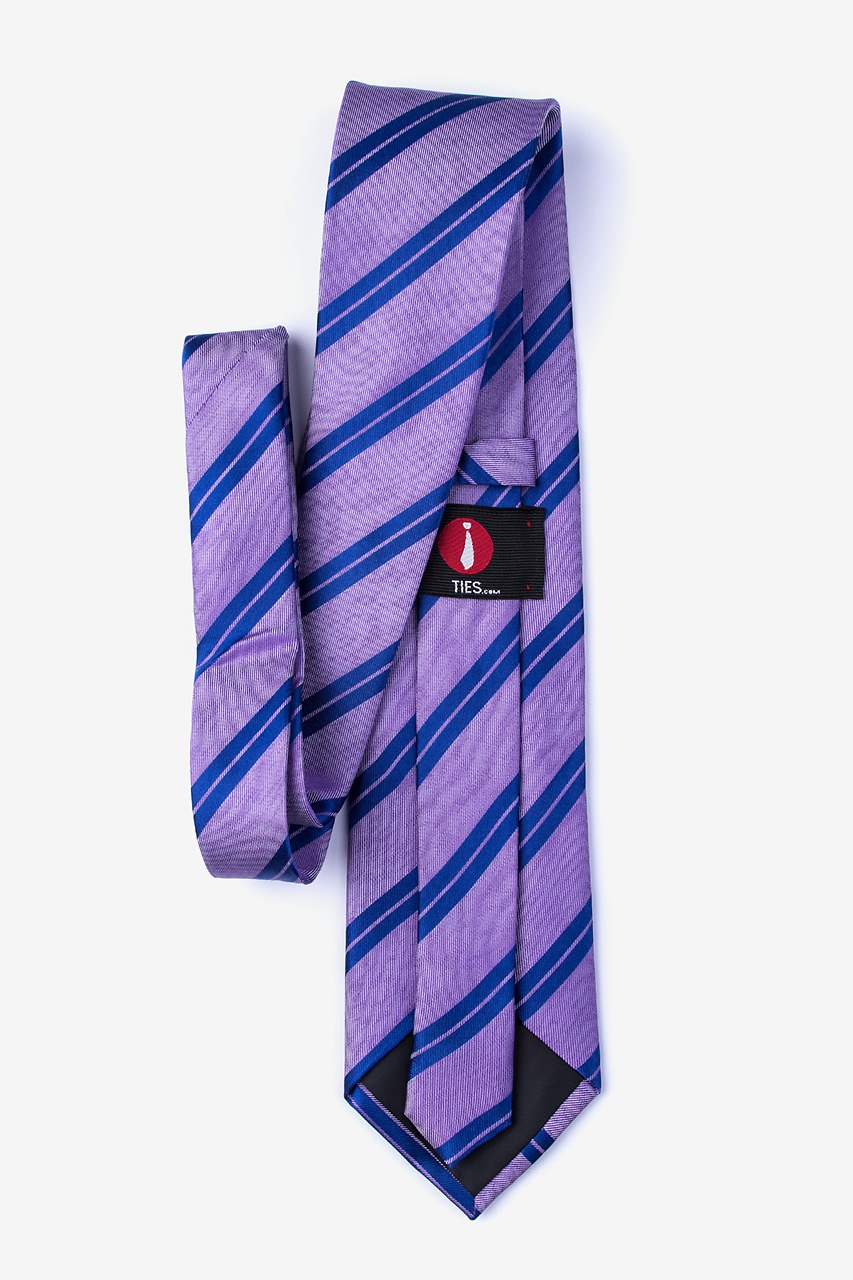 Purple Silk Blackwater Extra Long Tie | Ties.com