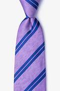 Blackwater Purple Extra Long Tie Photo (0)