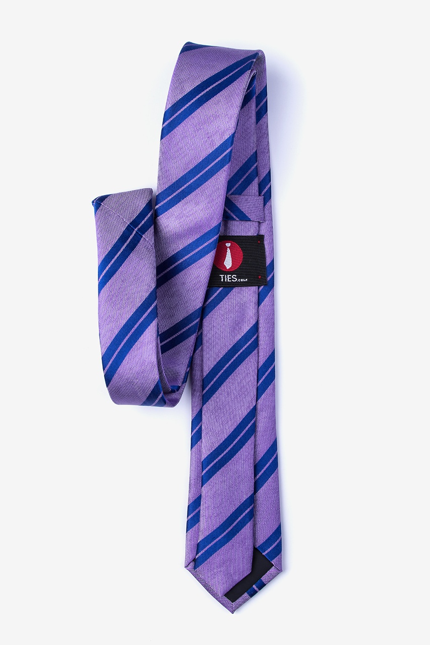 Blackwater Purple Skinny Tie Photo (1)