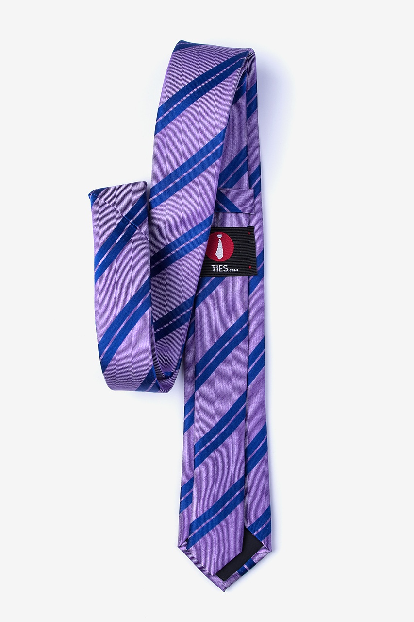 Purple Silk Blackwater Skinny Tie | Ties.com