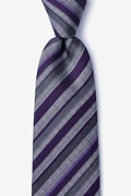 Carn Purple Extra Long Tie Photo (0)