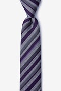 Carn Purple Skinny Tie Photo (0)