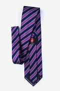 Fane Purple Extra Long Tie Photo (1)