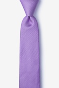 Goose Purple Skinny Tie Photo (0)