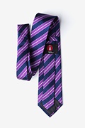Hainan Purple Extra Long Tie Photo (1)