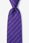 Lagan Purple Extra Long Tie Photo (0)