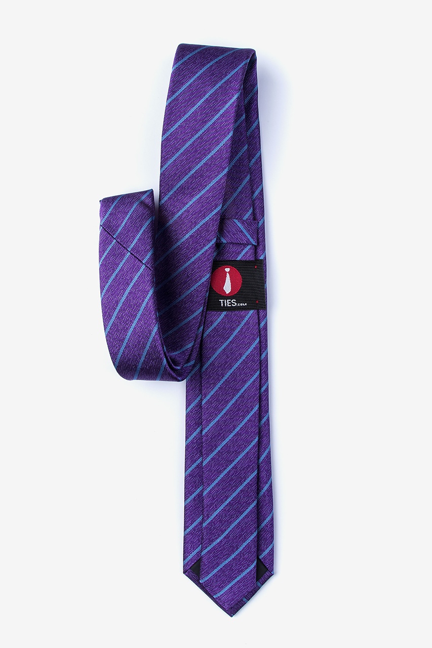 Lagan Purple Skinny Tie Photo (1)