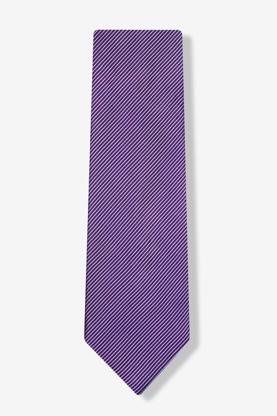 Light And Dark Purple Corded Tie | Ties.com
