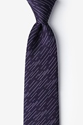 Mindanao Purple Extra Long Tie Photo (0)