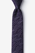 Mindanao Purple Skinny Tie Photo (0)